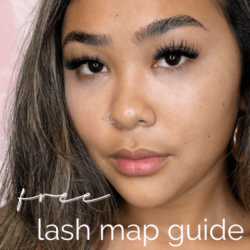 Free Eyelash Extensions Lash Map Guide